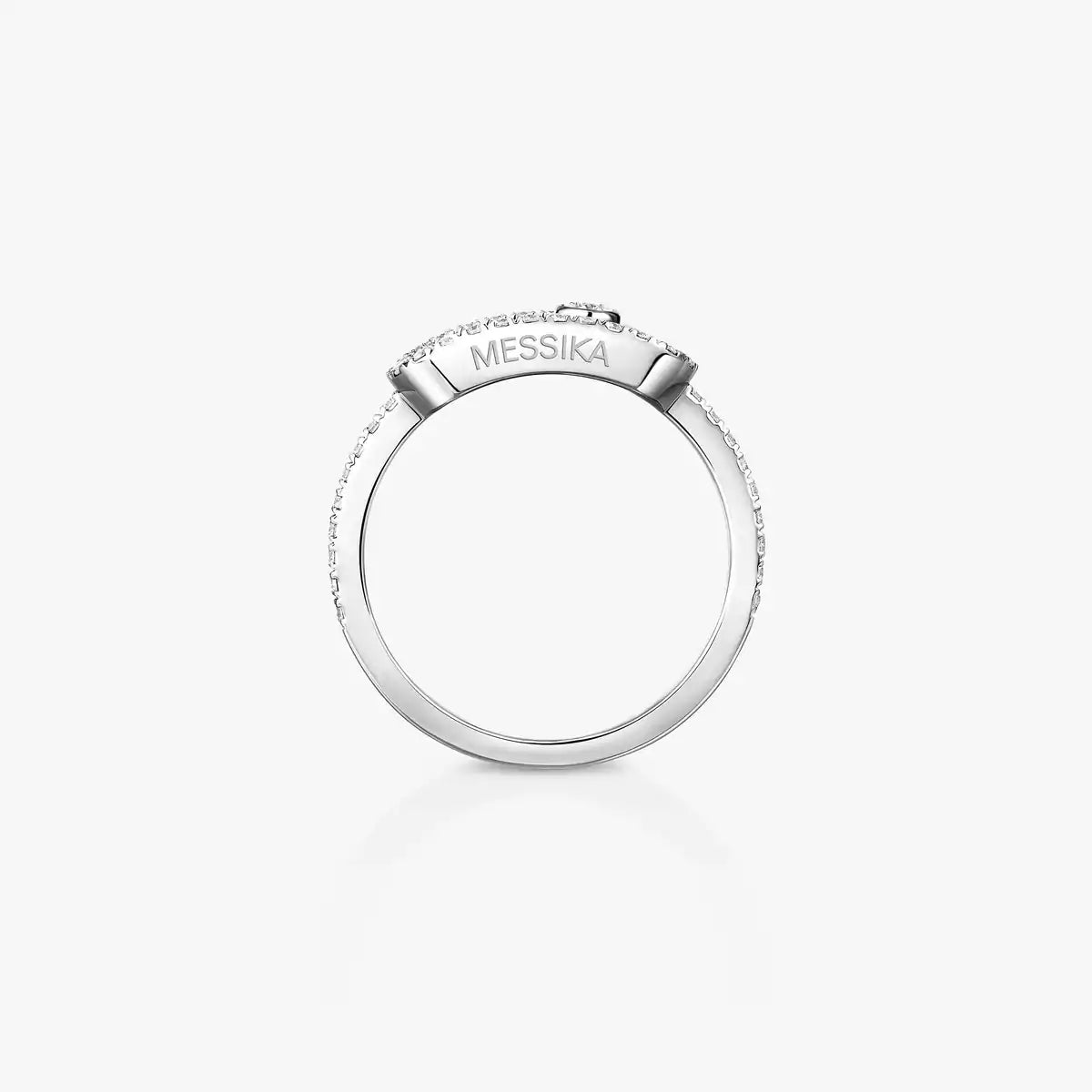 [Max Jewelry]Move Uno Diamond Ring in Gold