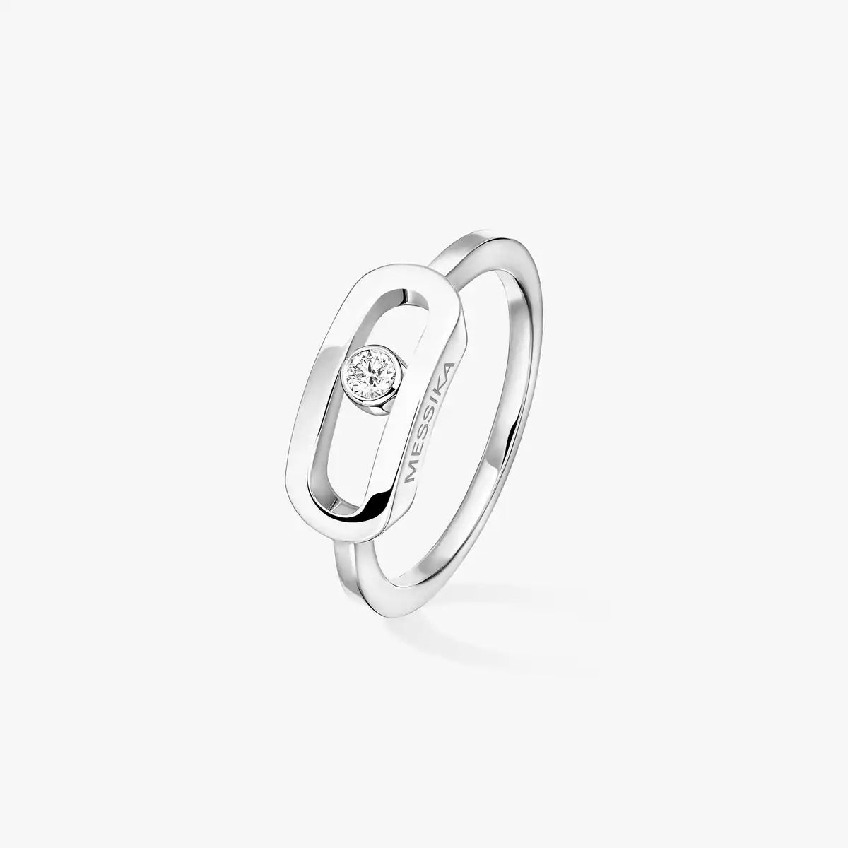 [Max Jewelry]Move Uno Diamond Ring in Gold