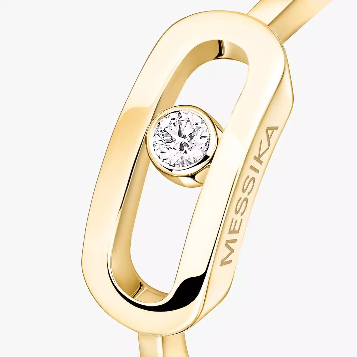 [Max Jewelry]Move Uno Diamond Ring in Gold