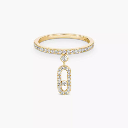 [Max Jewelry] Move Uno Diamond Ring