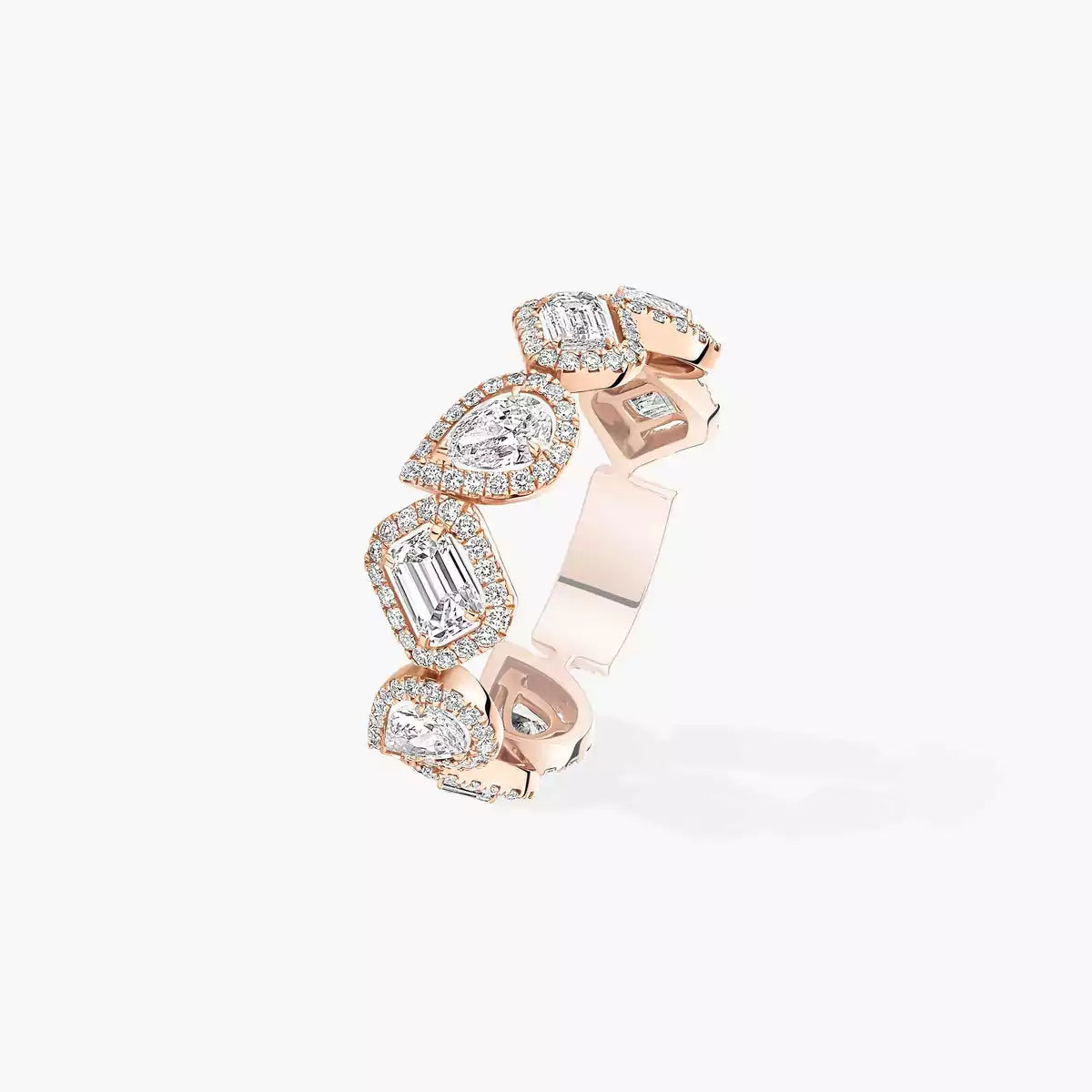 [Max Jewelry] Diamond Wedding Ring My Twin