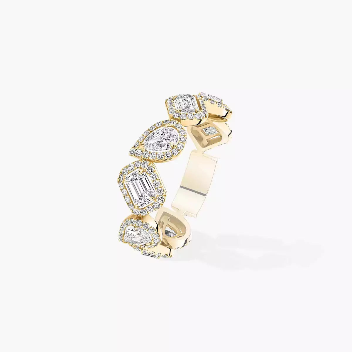 [Max Jewelry] Diamond Wedding Ring My Twin