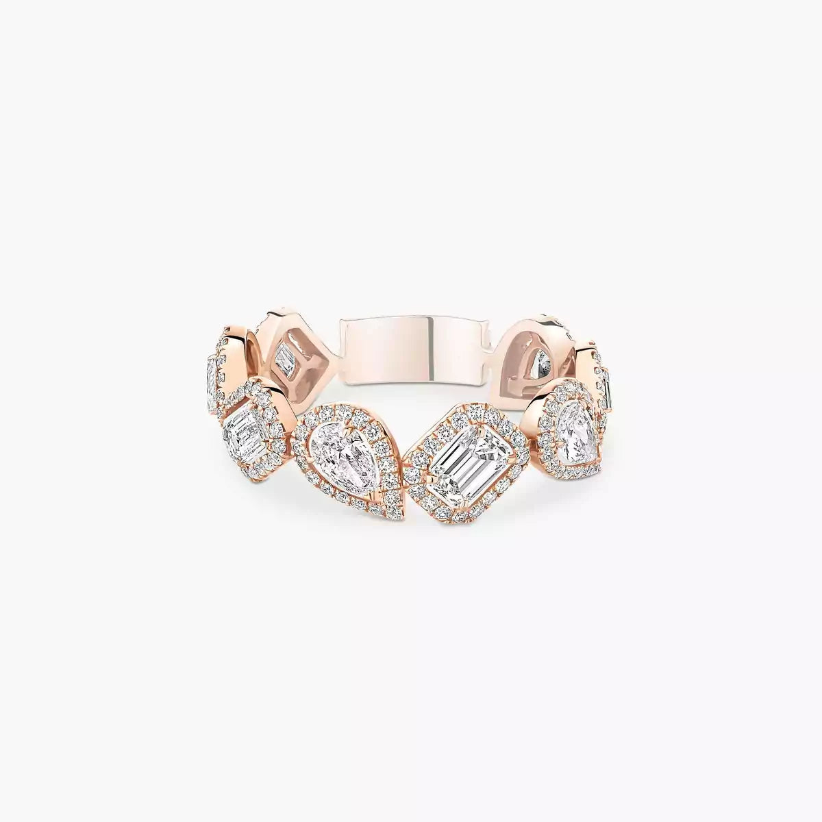 [Max Jewelry] Diamond Wedding Ring My Twin