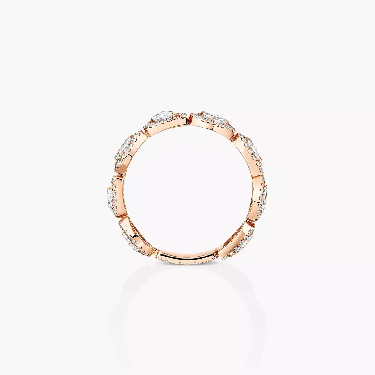 [Max Jewelry] Diamond Wedding Ring My Twin