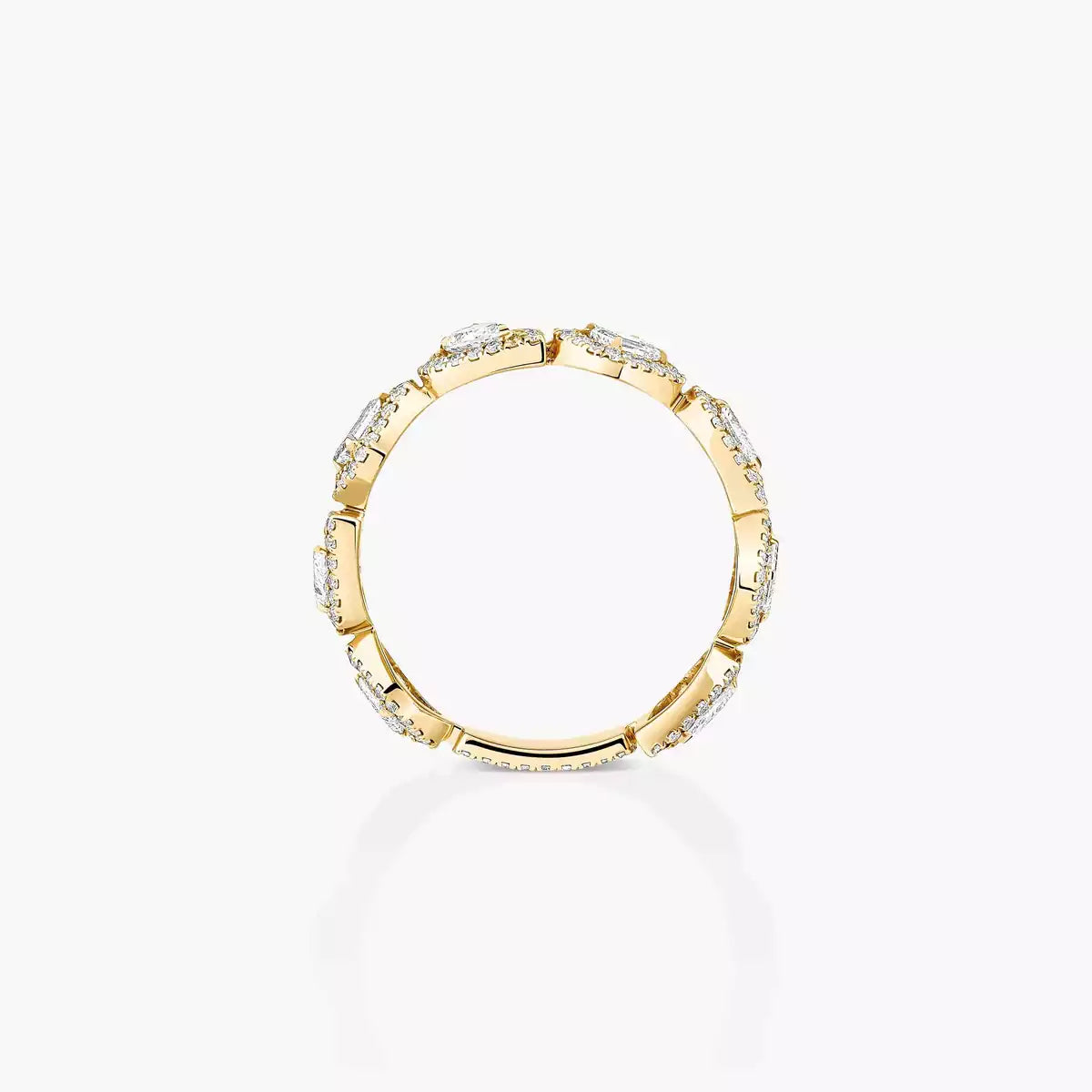 [Max Jewelry] Diamond Wedding Ring My Twin