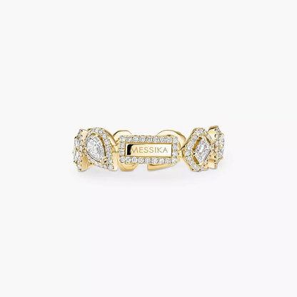 [Max Jewelry] Diamond Wedding Ring My Twin