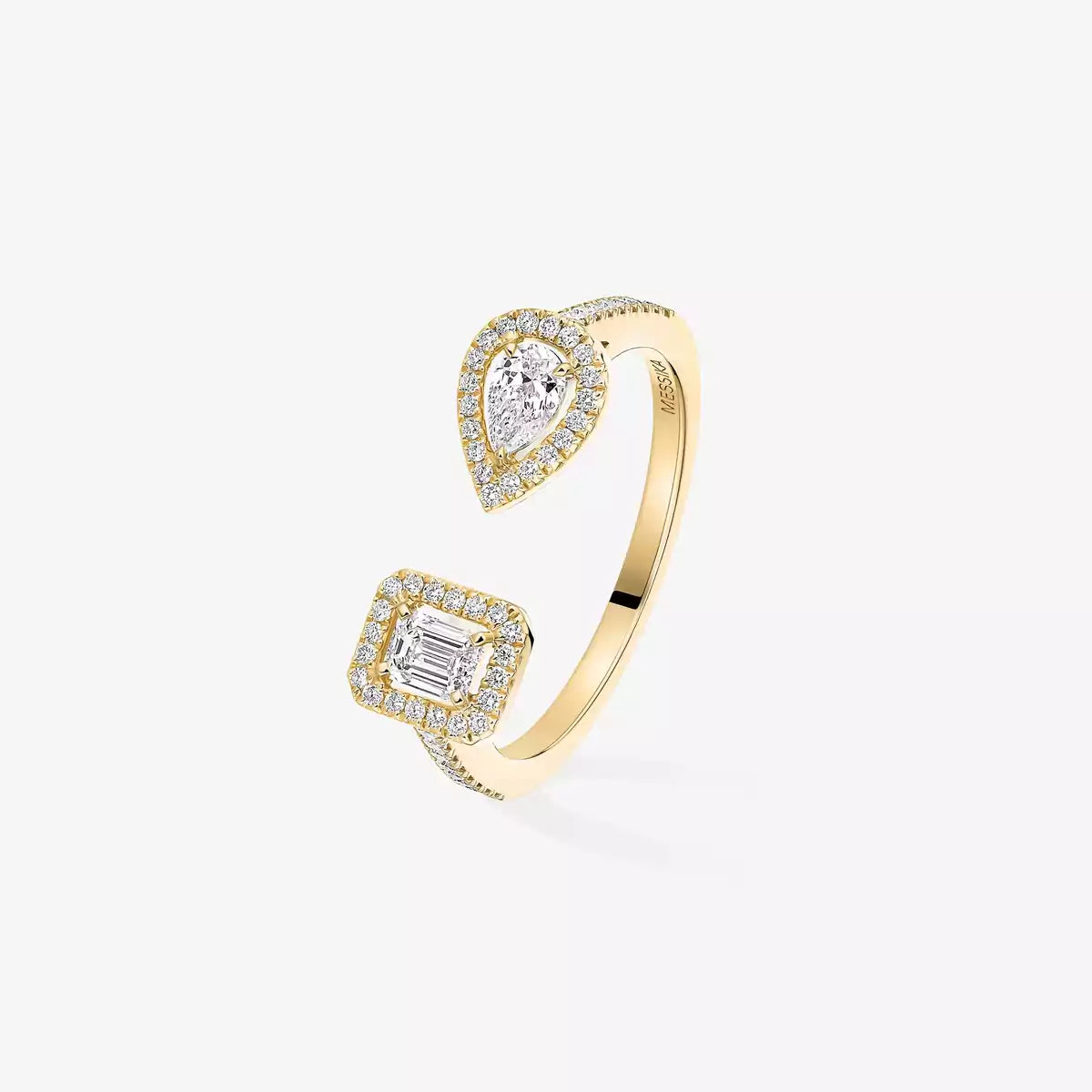 [Max Jewelry]My Twin Toi Gold Diamond Ring