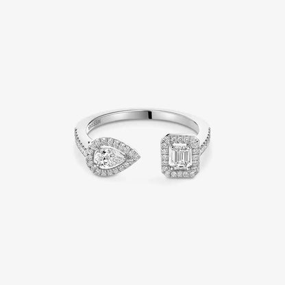 [Max Jewelry]My Twin Toi Gold Diamond Ring