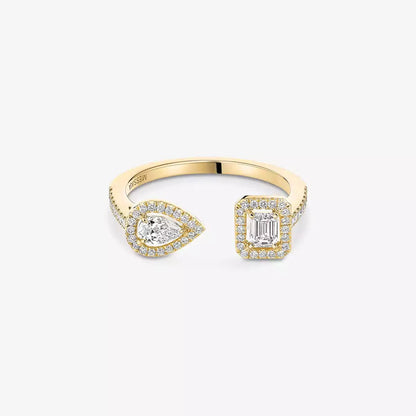 [Max Jewelry]My Twin Toi Gold Diamond Ring