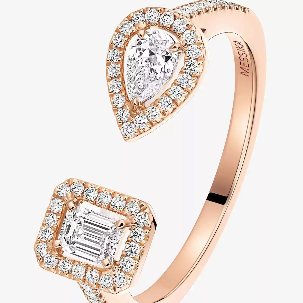 [Max Jewelry]My Twin Toi Gold Diamond Ring