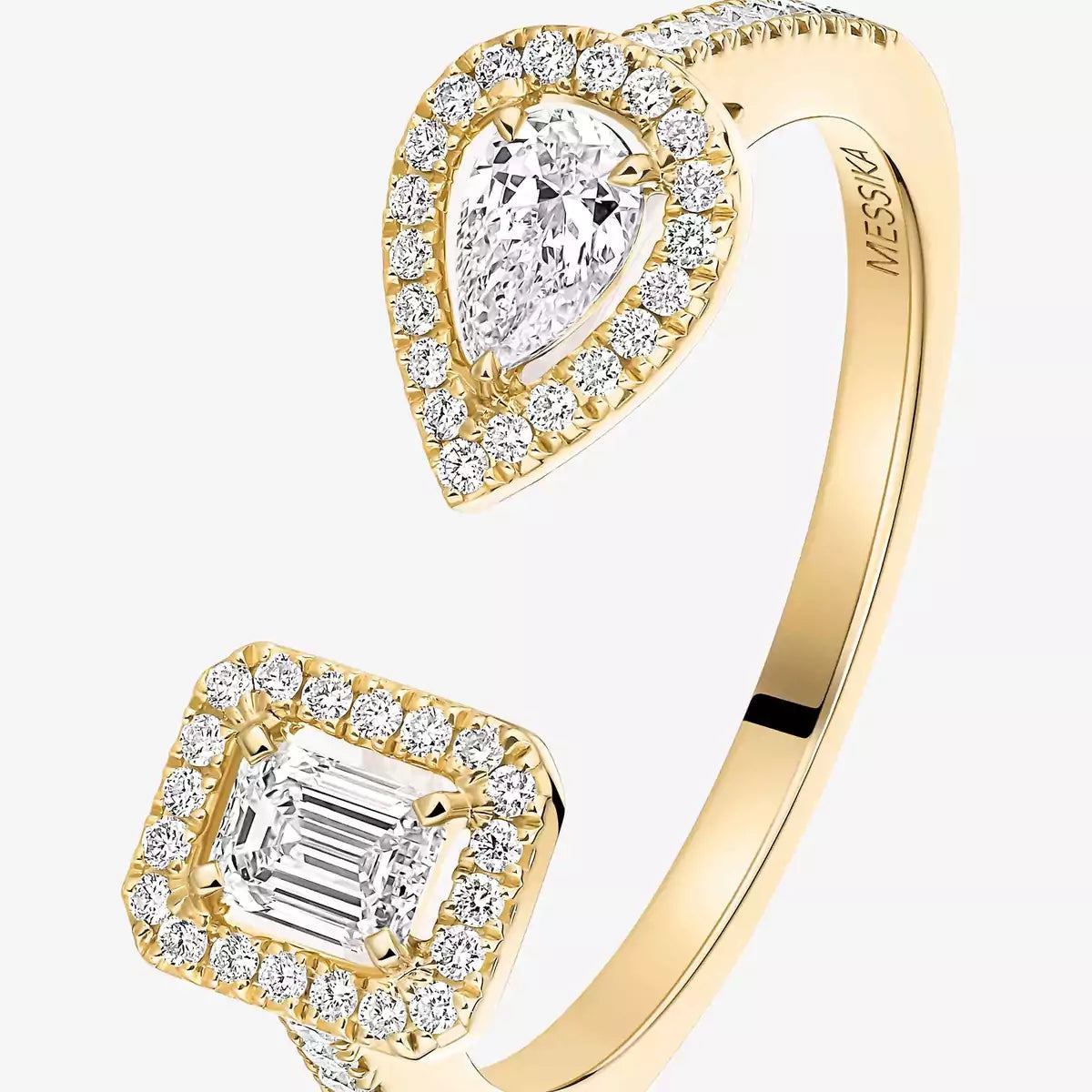 [Max Jewelry]My Twin Toi Gold Diamond Ring