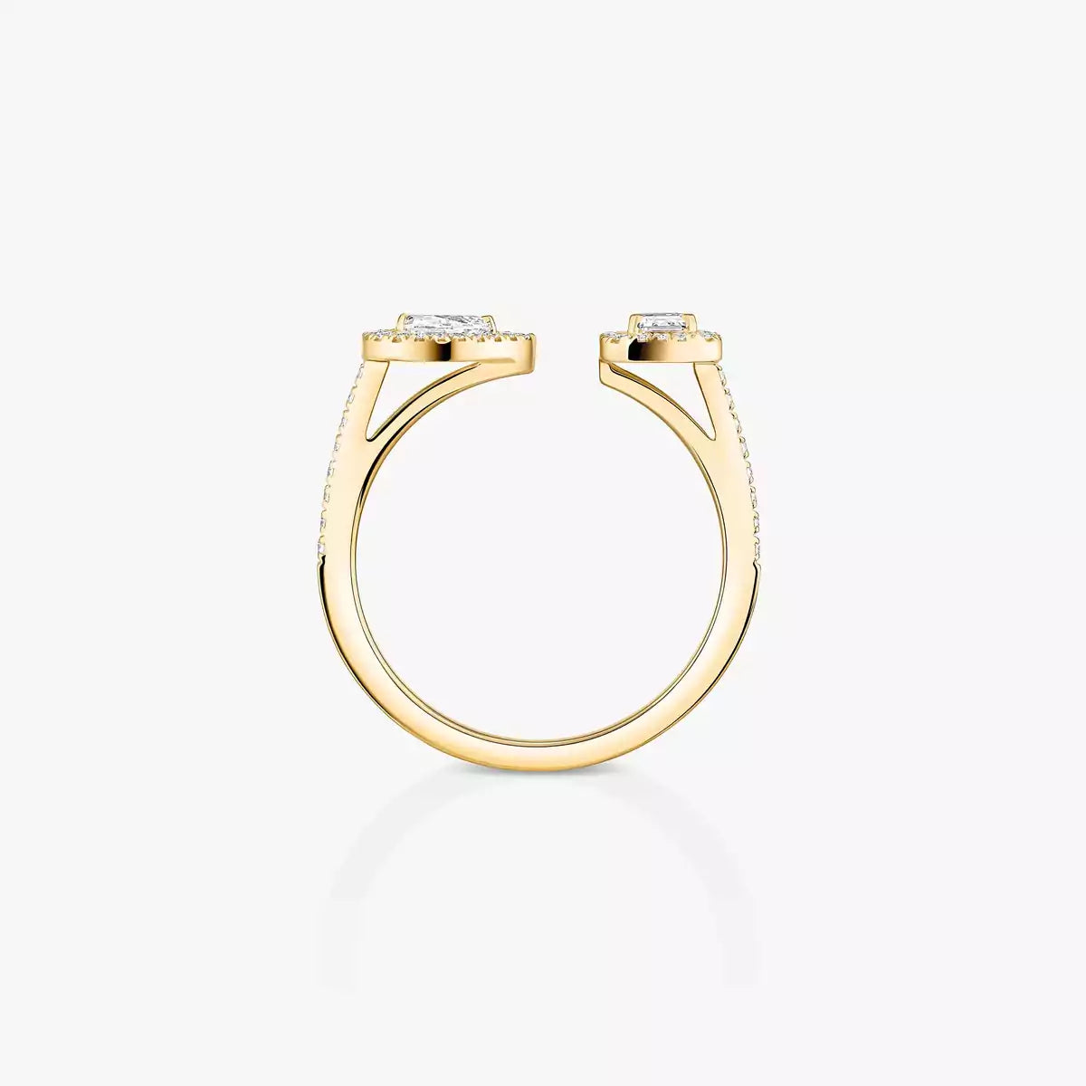 [Max Jewelry]My Twin Toi Gold Diamond Ring
