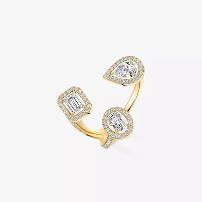 [Max Jewelry]  Diamond Ring 0,25ct My Twin Trilogy