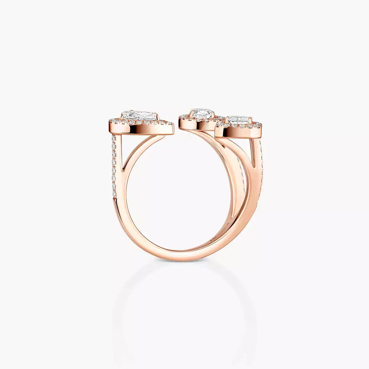 [Max Jewelry]  Diamond Ring 0,25ct My Twin Trilogy