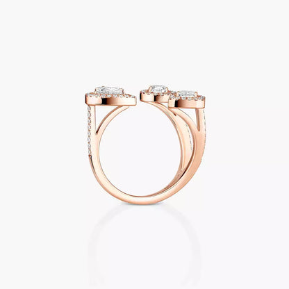 [Max Jewelry]  Diamond Ring 0,25ct My Twin Trilogy