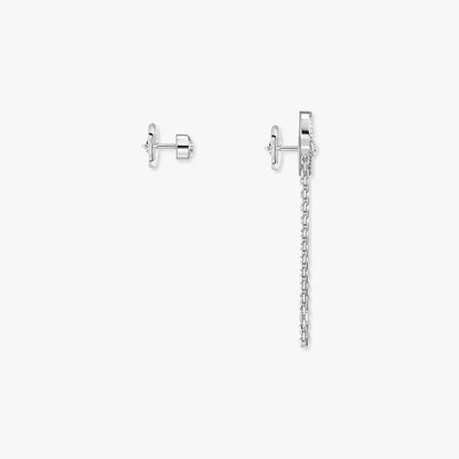 [Max Jewelry]Move Uno Diamond Earrings