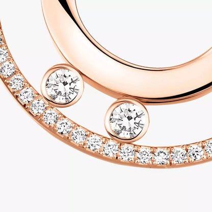 [Max Jewelry] Move Romane Small Diamond Hoop Earrings