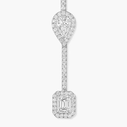 [Max Jewelry]Diamond Drop Earrings My Twin