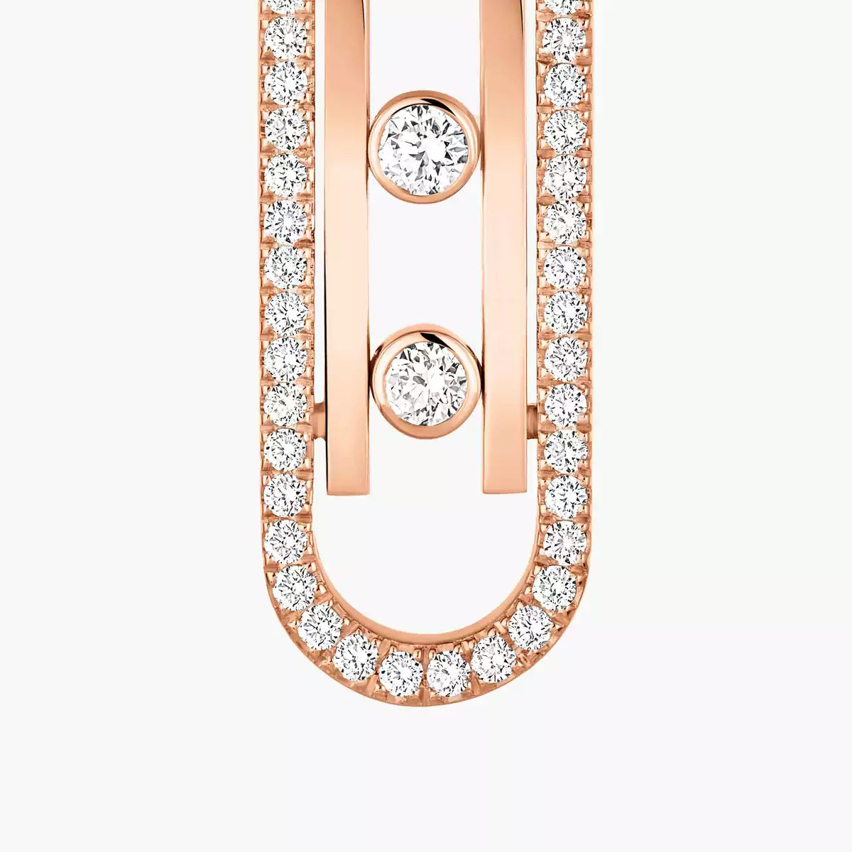 [Max Jewelry]Diamond Pendant Earrings Move 10Th