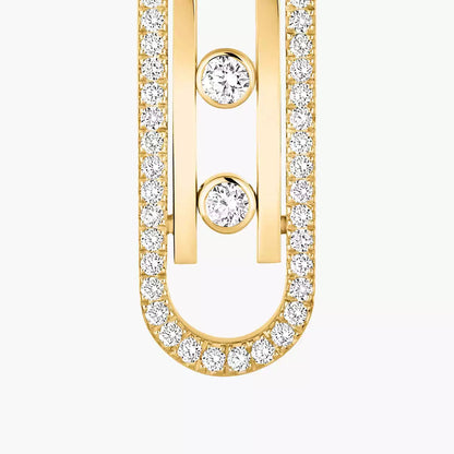 [Max Jewelry]Diamond Pendant Earrings Move 10Th
