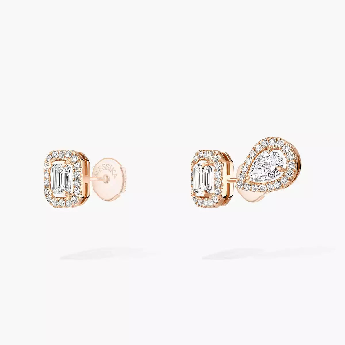 [Max Jewelry]Diamond Earrings 0,10ct My Twin 1+2