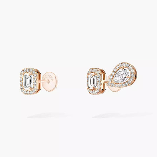 [Max Jewelry]Diamond Earrings 0,10ct My Twin 1+2