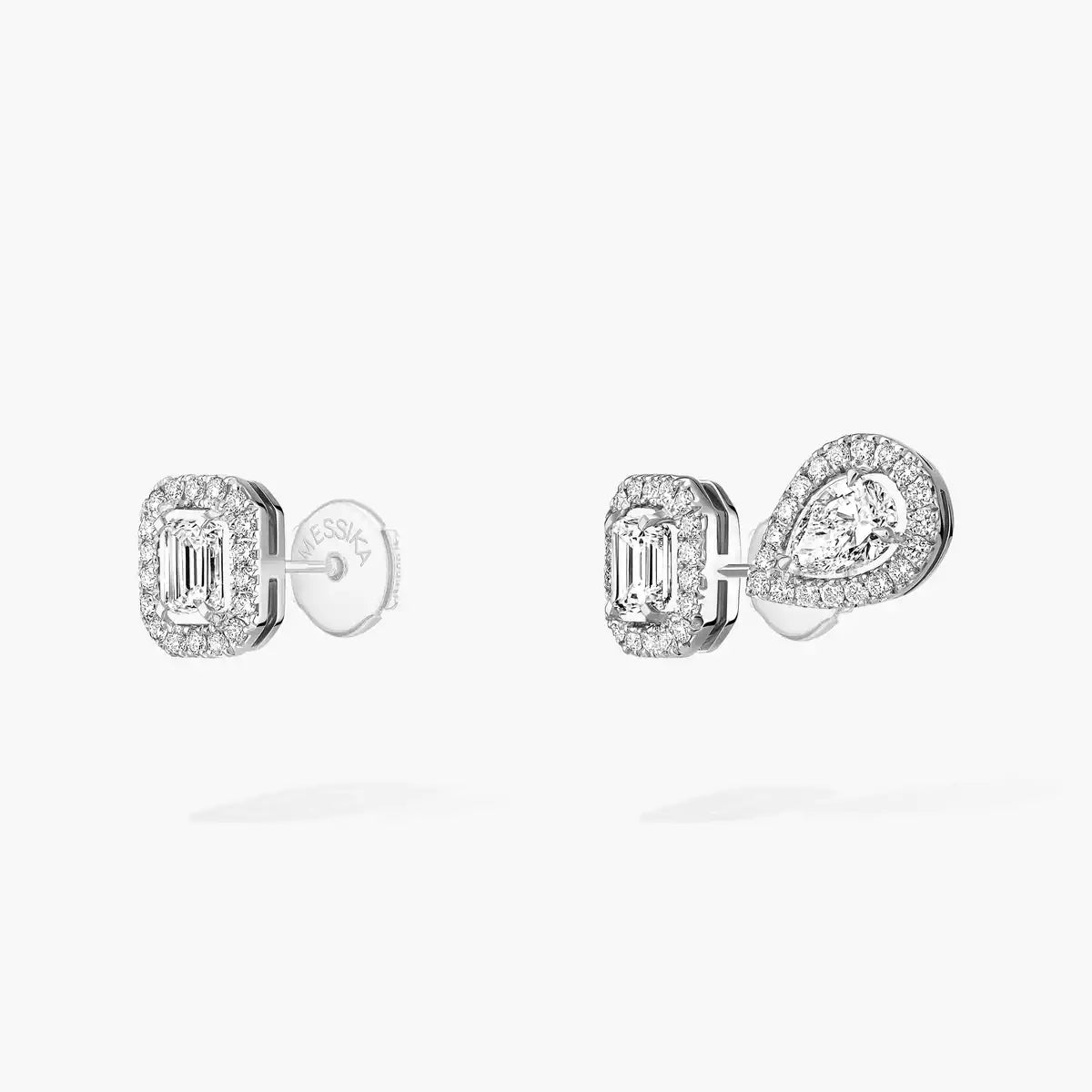 [Max Jewelry]Diamond Earrings 0,10ct My Twin 1+2