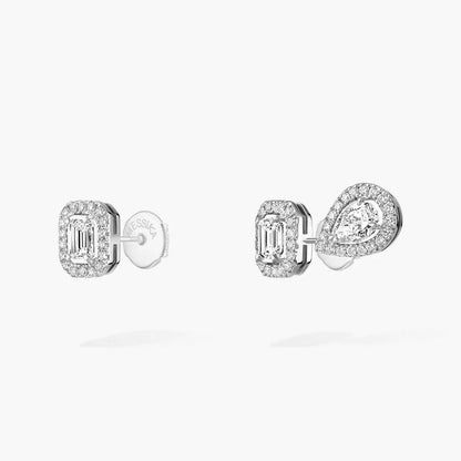 [Max Jewelry]Diamond Earrings 0,10ct My Twin 1+2