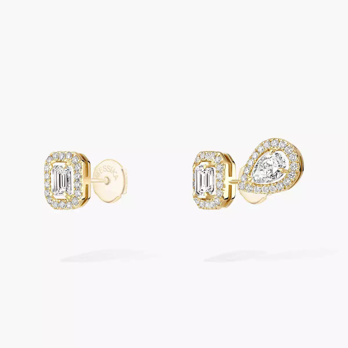 [Max Jewelry]Diamond Earrings 0,10ct My Twin 1+2