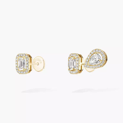 [Max Jewelry]Diamond Earrings 0,10ct My Twin 1+2