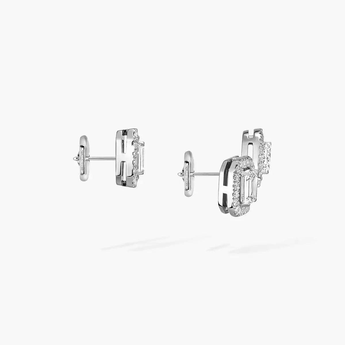 [Max Jewelry]Diamond Earrings 0,10ct My Twin 1+2