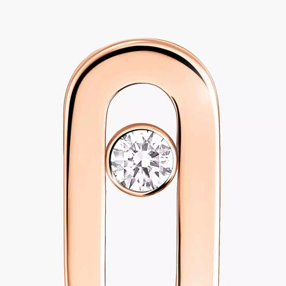 [Max Jewelry]Move Uno Diamond Stud Earrings