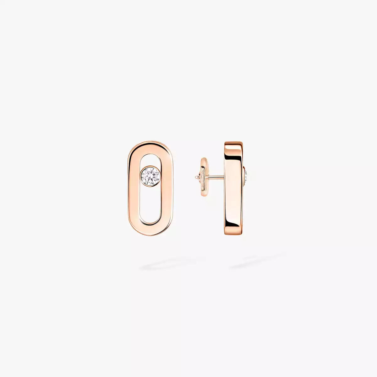 [Max Jewelry]Move Uno Diamond Stud Earrings