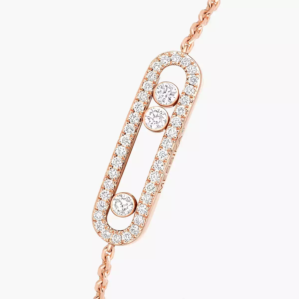 [Max Jewelry]Pavé Baby Move Diamond Bracelet