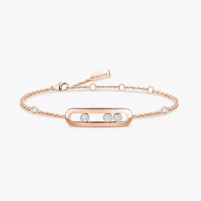 [Max Jewelry]Baby Move Diamond Bracelet