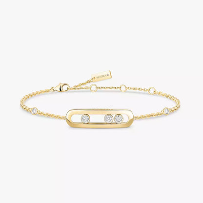 [Max Jewelry]Baby Move Diamond Bracelet