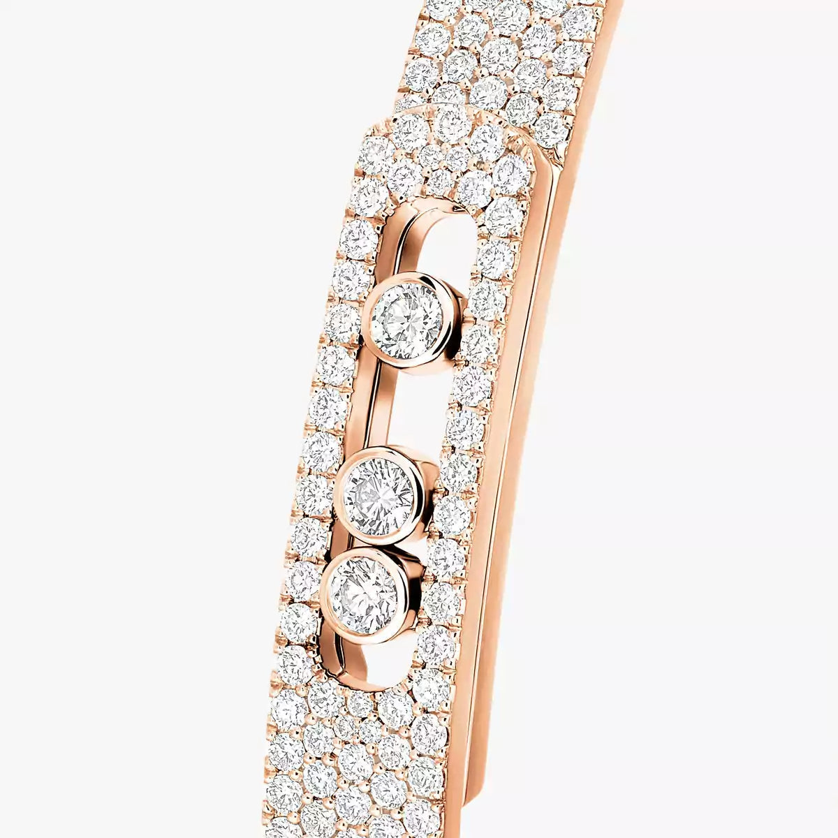 [Max Jewelry]Move Noa Full Pavé Diamond Bangle Bracelet