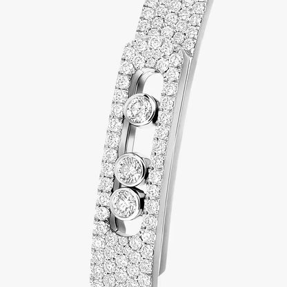 [Max Jewelry]Move Noa Full Pavé Diamond Bangle Bracelet