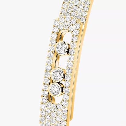 [Max Jewelry]Move Noa Full Pavé Diamond Bangle Bracelet