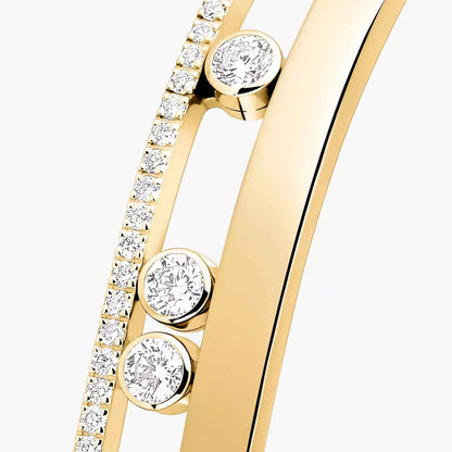 [Max Jewelry]Move Romane Diamond Bangle Bracelet