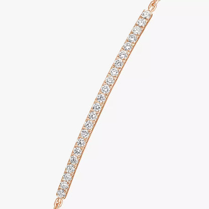 [Max Jewelry]Diamond Thin Bangle 0.15ct My Twin Toi & Moi