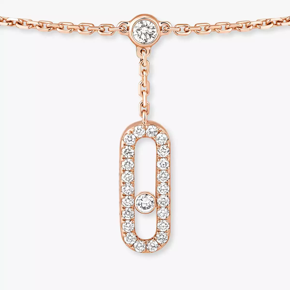 [Max Jewelry] Move Uno pavé ankle bracelet
