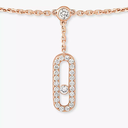 [Max Jewelry] Move Uno pavé ankle bracelet