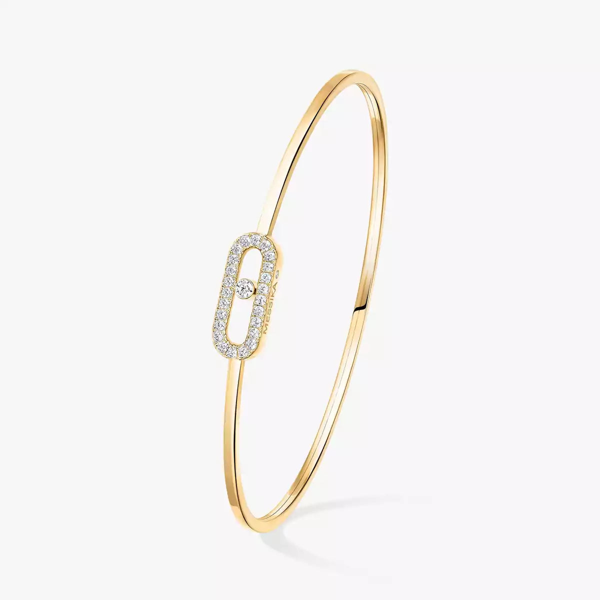 [Max Jewelry]Move Uno pavé flex bangle medium