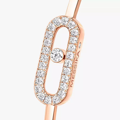 [Max Jewelry]Move Uno pavé flex bangle medium