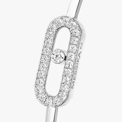 [Max Jewelry]Move Uno pavé flex bangle medium