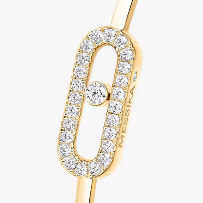 [Max Jewelry]Move Uno pavé flex bangle medium