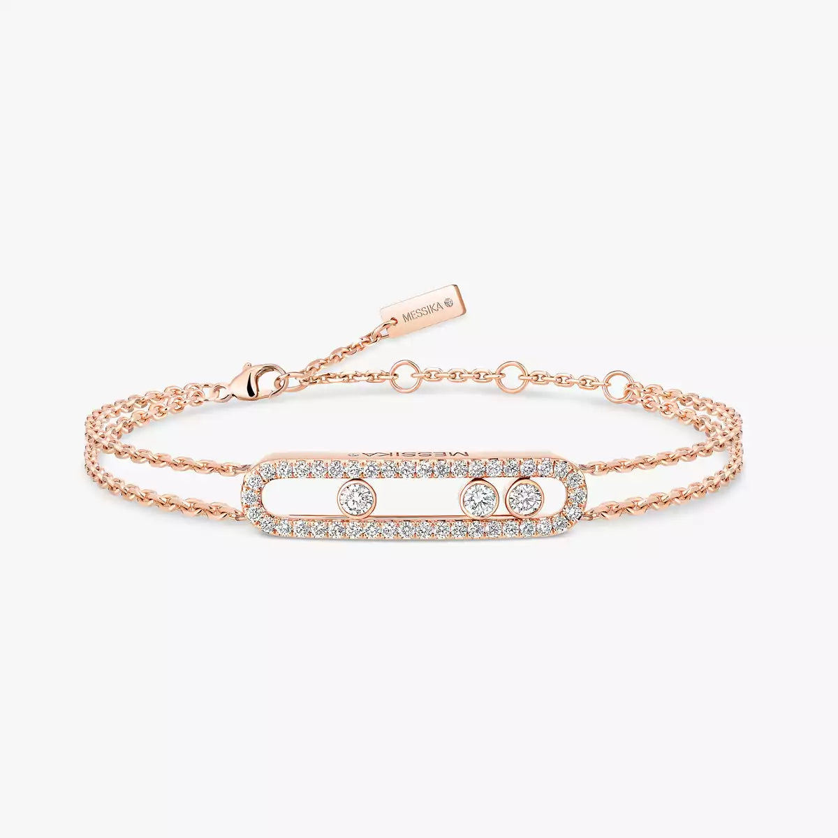 [Max Jewelry] Move Classique pavé bracelet