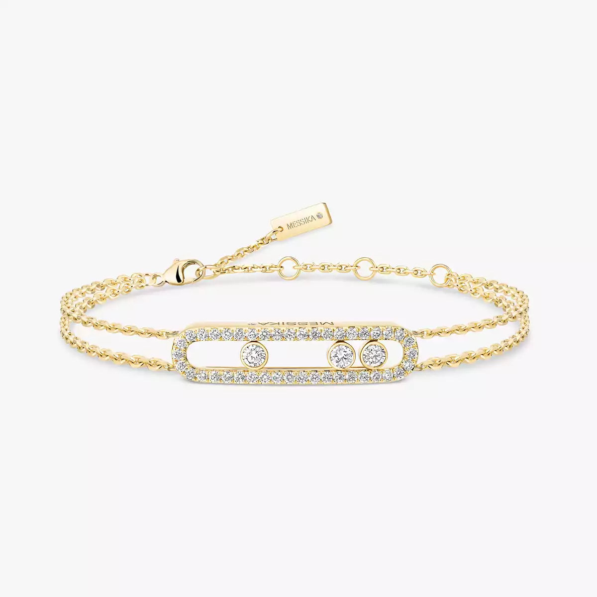 [Max Jewelry] Move Classique pavé bracelet