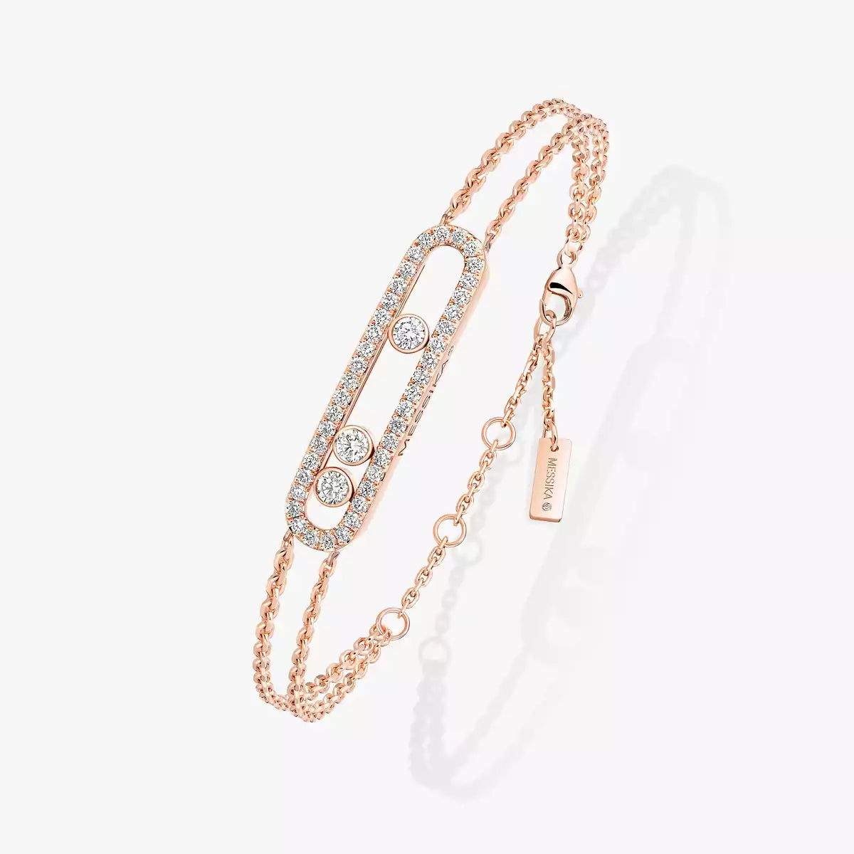 [Max Jewelry] Move Classique pavé bracelet